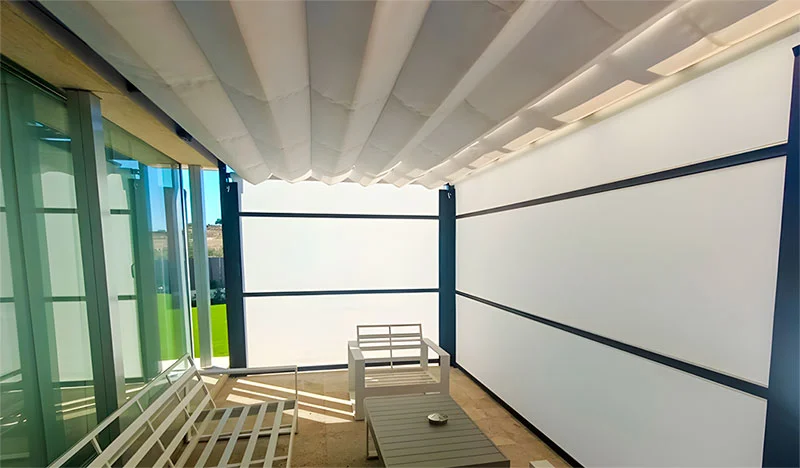 Pergolas aluminio cerradas