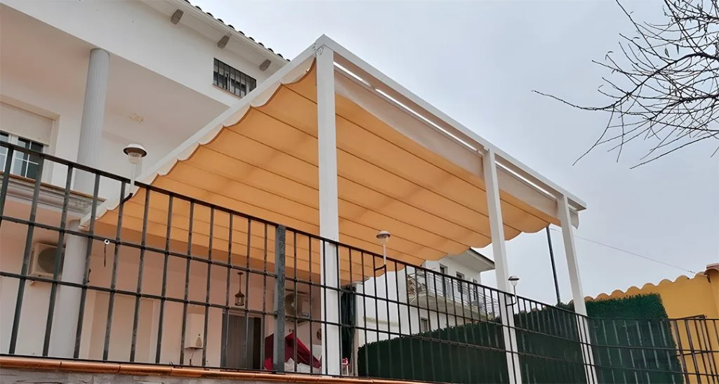 toldo porteria foto